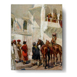 Gathering At The Palace - Wall Canvas