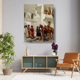 Gathering At The Palace - Wall Canvas