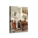 Gathering At The Palace - Wall Canvas