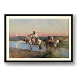 The Desert Watcher - Framed Wall Art