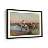 The Desert Watcher - Framed Wall Art