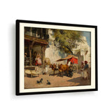 Rural Life In India - Framed Wall Art