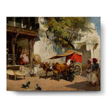 Rural Life In India - Wall Canvas