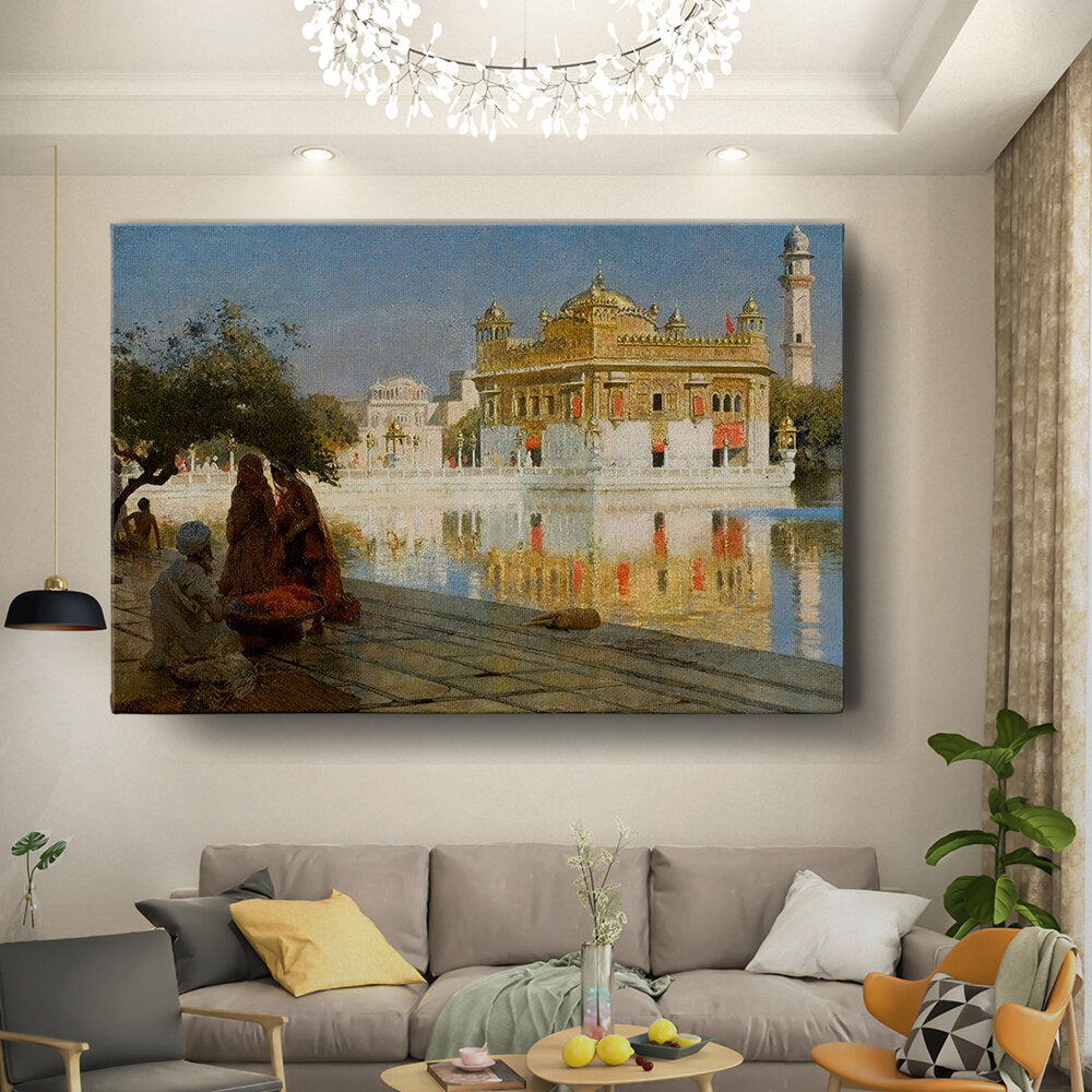 Kiran - Valipa - Serenity At The Golden Temple - Wall Canvas