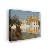 Serenity At The Golden Temple - Wall Canvas