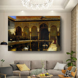 Kiran - Valipa - The Courtyard Of The Alhambra - Wall Canvas