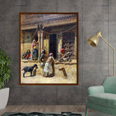 Kiran - Valipa - A Cultural Exchange - Framed Canvas