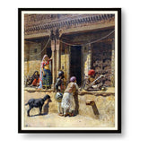 A Cultural Exchange - Framed Wall Art