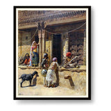 A Cultural Exchange - Framed Wall Art