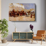 Royal Procession2 - Wall Canvas