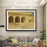Kiran - Valipa - Serenity At The Palace - Framed Wall Art