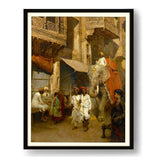 Royal Gathering In The Streets - Framed Wall Art