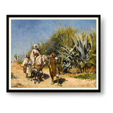 Journey Through The Landscape - Framed Wall Art