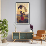 The Battle Of The Birds - Framed Wall Art