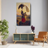 The Battle Of The Birds - Wall Canvas