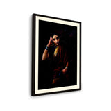Pensive Beauty - Framed Wall Art