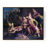The Divine Council - Floating Framed Canvas
