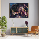 The Divine Council - Floating Framed Canvas