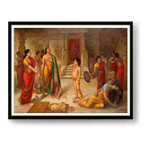 The Grief Of A Family - Framed Wall Art