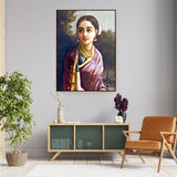 Graceful Elegance - Floating Framed Canvas