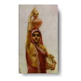 Woman With Water Pots - Wall Canvas