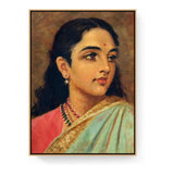 Portrait Of Elegance - Floating Framed Canvas