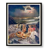 The Healing Touch Of Divine - Framed Wall Art