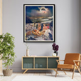 The Healing Touch Of Divine - Framed Wall Art