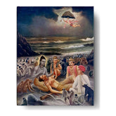 The Healing Touch Of Divine - Wall Canvas