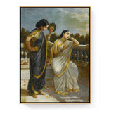 Whispers Of Elegance - Floating Framed Canvas