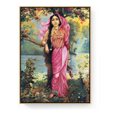 Elegance By The Lake - Floating Framed Canvas