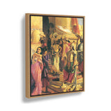 The Royal Court - Floating Framed Canvas