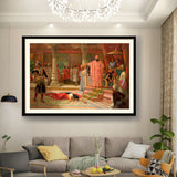 Kiran - Valipa - The Royal Court Scene - Framed Wall Art
