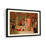 The Royal Court Scene - Framed Wall Art