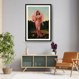 Lotus Goddess - Framed Wall Art