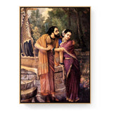 Eternal Embrace - Floating Framed Canvas