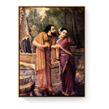 Eternal Embrace - Floating Framed Canvas