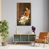 Mother And Child - Floating Framed Canvas