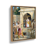The Royal Procession - Floating Framed Canvas