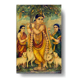 Divine Flute Player - Wall Canvas
