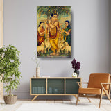 Divine Flute Player - Wall Canvas