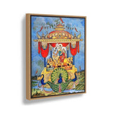 Divine Procession - Floating Framed Canvas