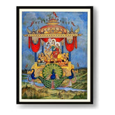 Divine Procession - Framed Wall Art