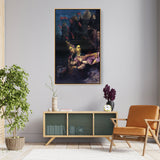 Divine Embrace - Floating Framed Canvas