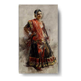 Elegance In Red - Wall Canvas