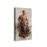Elegance In Red - Wall Canvas