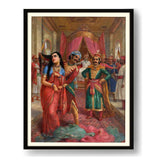 Royal Encounter - Framed Wall Art