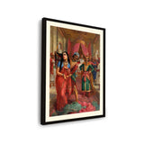 Royal Encounter - Framed Wall Art