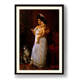 Mother And Child1 - Framed Wall Art