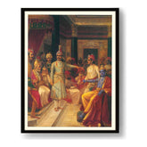 The Court Of The King - Framed Wall Art